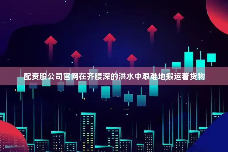 配资股公司官网在齐腰深的洪水中艰难地搬运着货物