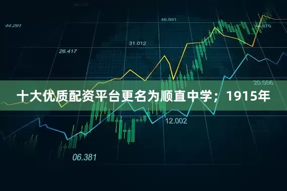 十大优质配资平台更名为顺直中学；1915年